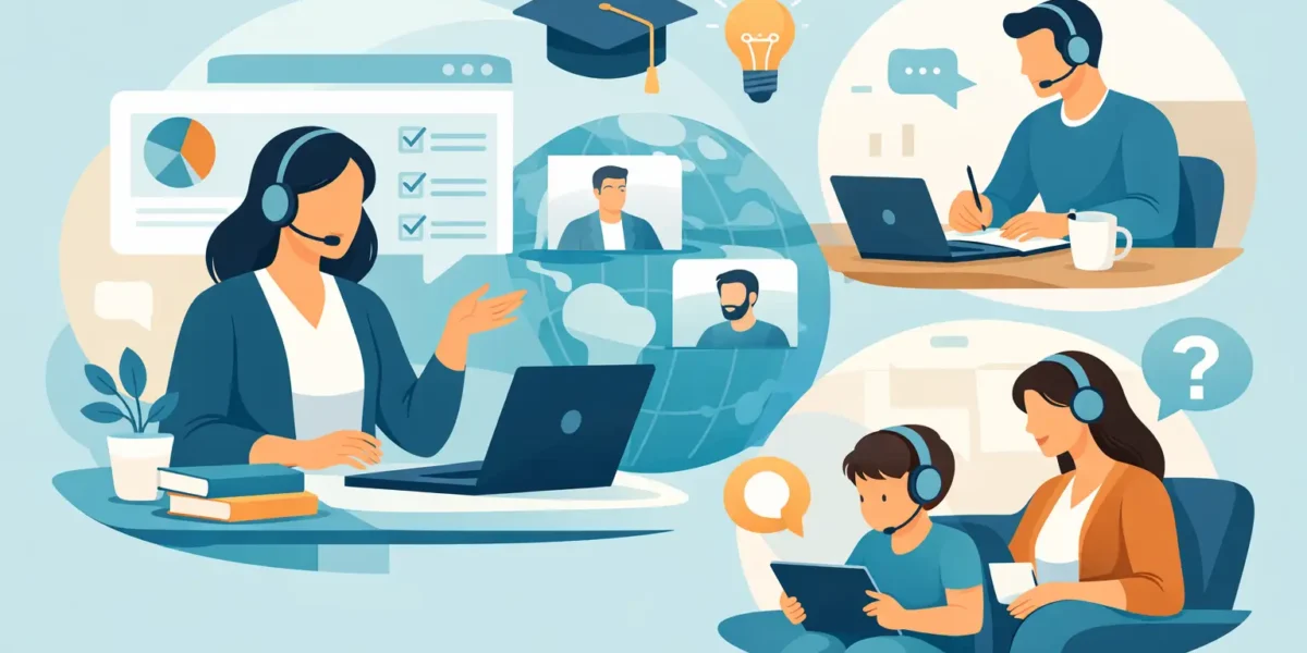 Cours privés en ligne - pour qui, pour quoi