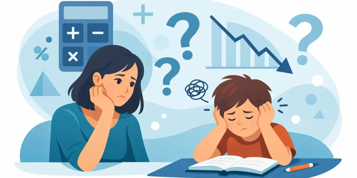 Pourquoi mon enfant échoue en maths ?