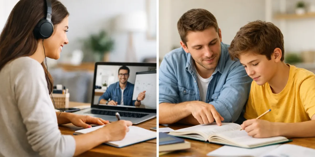 Tutorat en ligne ou domicile, que choisir ?