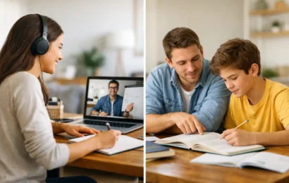 Tutorat en ligne ou domicile, que choisir ?