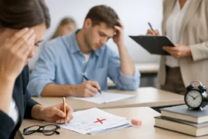 Erreurs fréquentes à l’examen d’admission