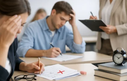 Erreurs fréquentes à l’examen d’admission